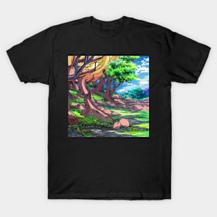 Anime Style Landscape T-Shirt